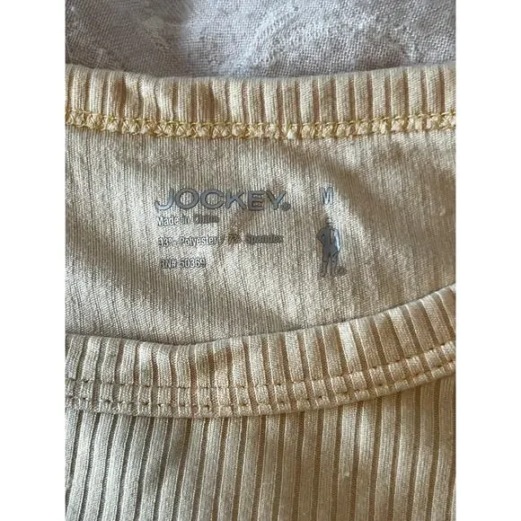 Set of 2 Jockey Tank Yellow Grey Women's Size Medium - Picture 4 of 7